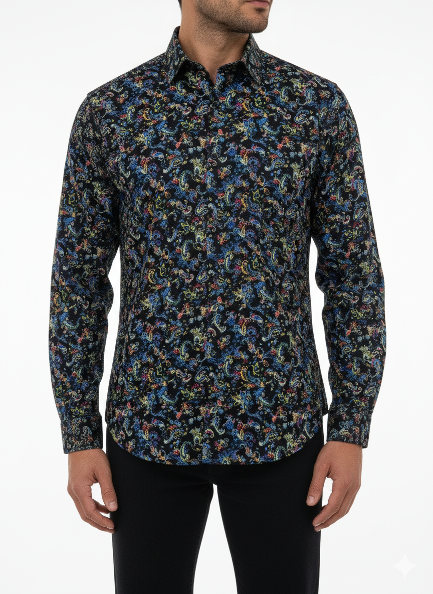 PAISLEY MULTI COLORS 2 Men's Shirt