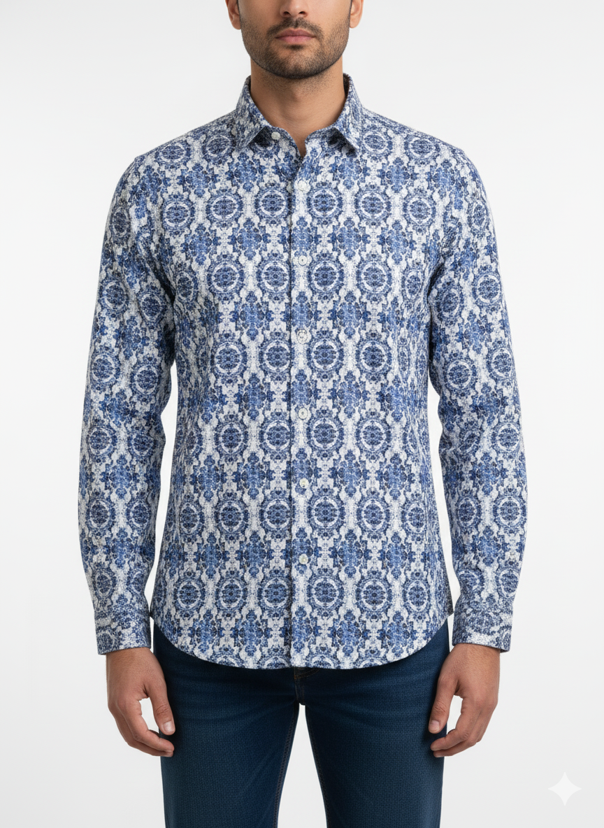 OBJECT BLUE 2 Men's Shirt