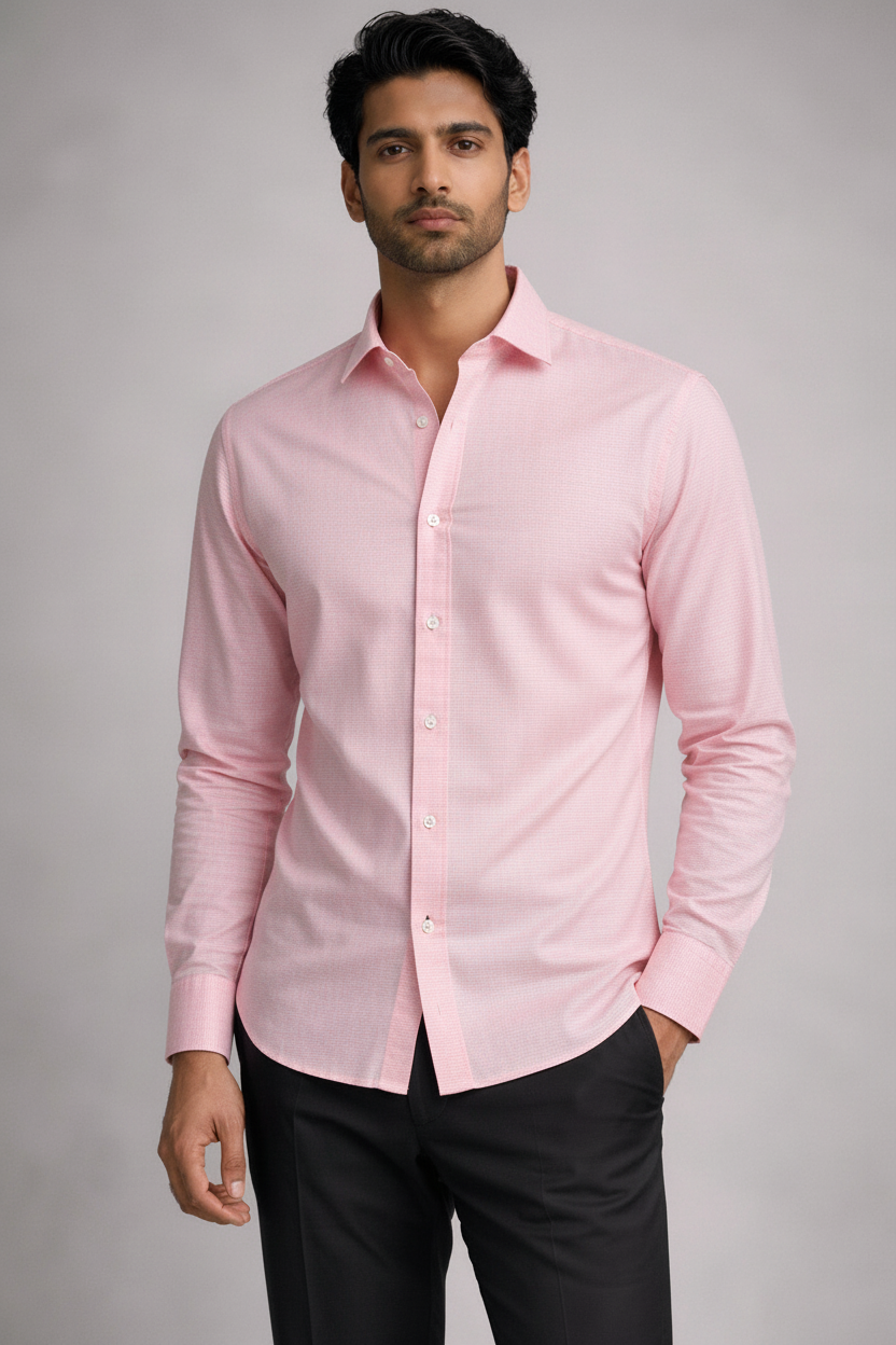 oxford pink 1 Men's Shirt