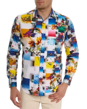 GEOMETRIC MULTI COLORS 1 Men's Shirt