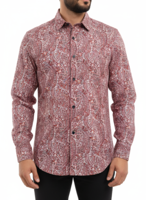 PAISLEY PINK 2 Men's Shirt