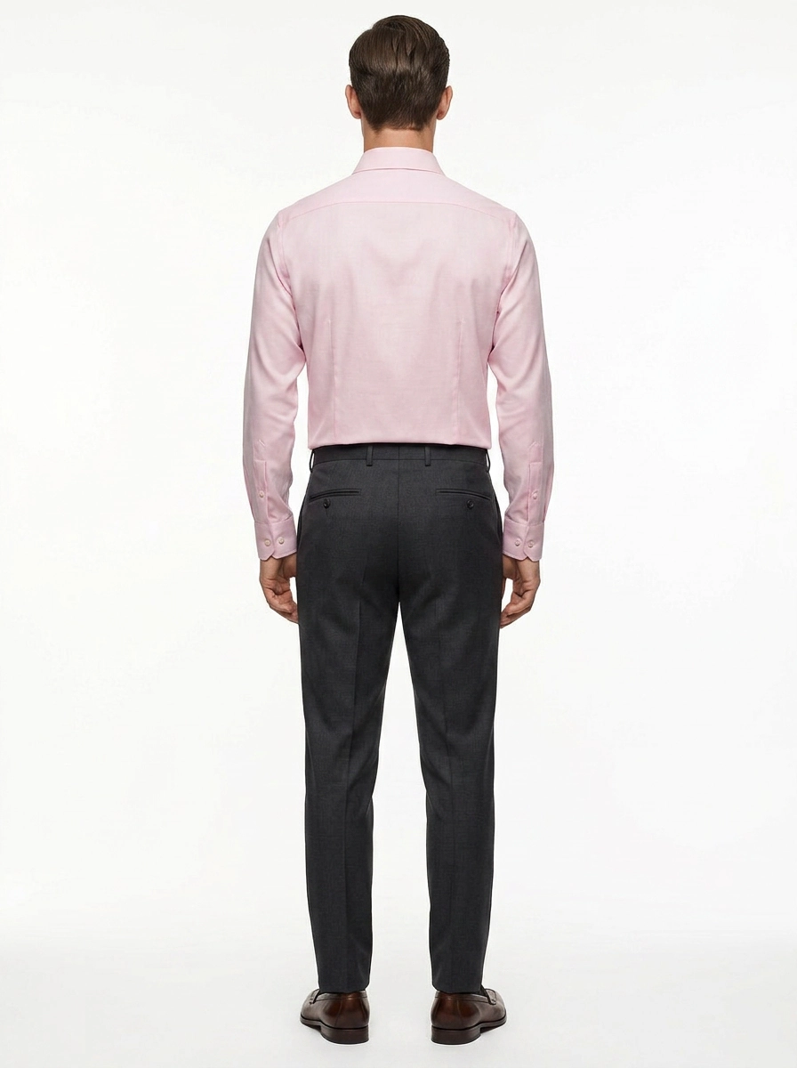 Solid Pink Men's Italian Shirt | Vol. 1